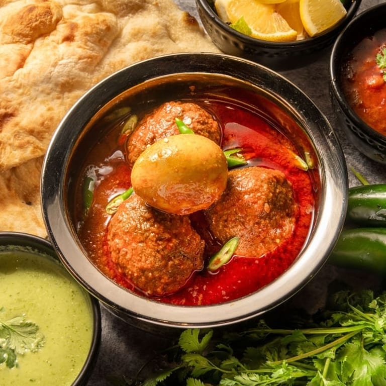 Delicious Kofta Curry Awaits