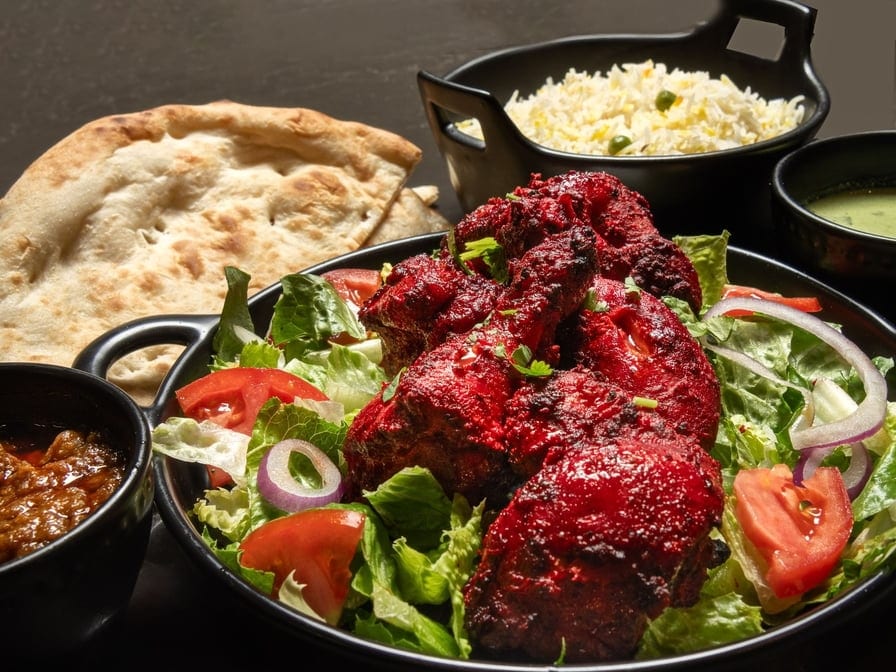 Chicken Tikka with Bone.