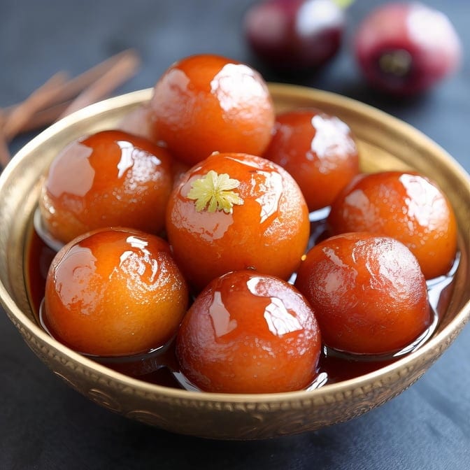 Gulab Jamun.