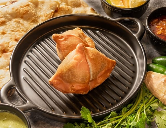 Vegetable Samosa.