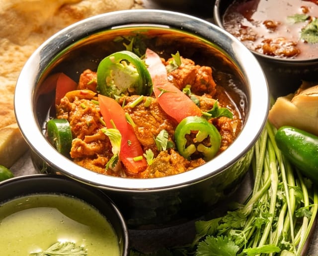 Chicken Jalfrezi.