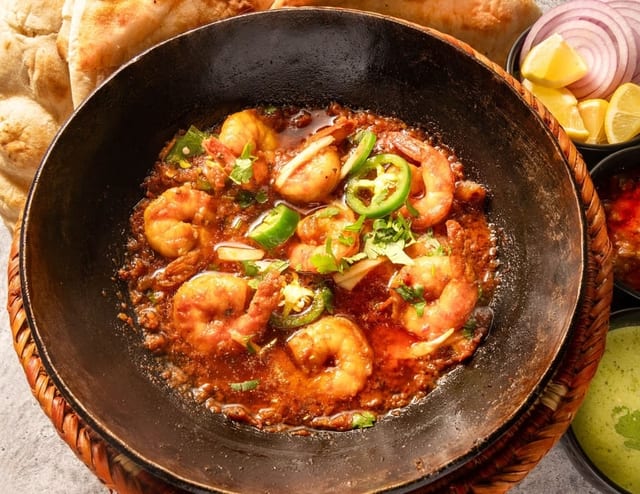 Shrimp Karahi.