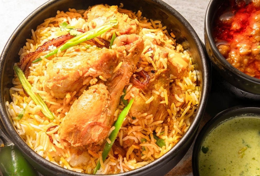 Chicken Biryani.