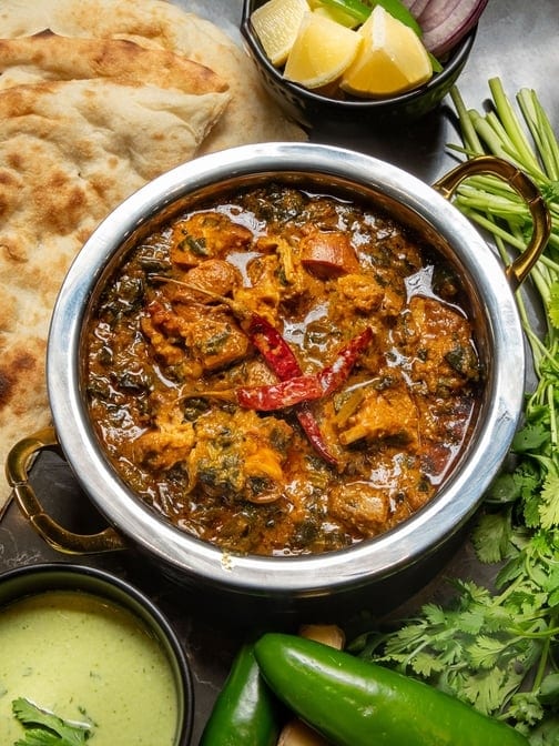 Palak Gosht.