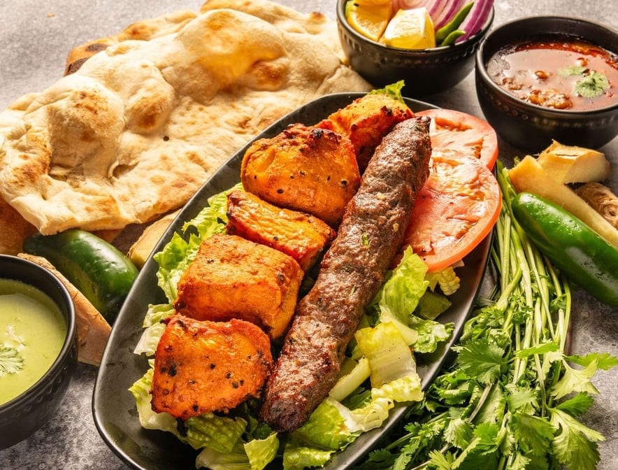 Combo No.1 Ground Beef + Chicken Boti.