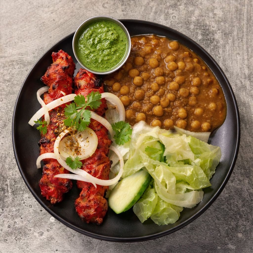 Chicken Seekh Kabob.